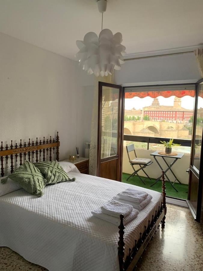 Apartamento Con Vistas Al Pilar Con Aparcamiento Privado سرقسطة المظهر الخارجي الصورة