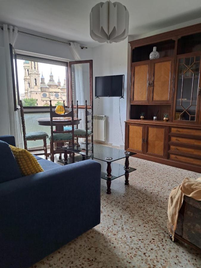 Apartamento Con Vistas Al Pilar Con Aparcamiento Privado سرقسطة المظهر الخارجي الصورة