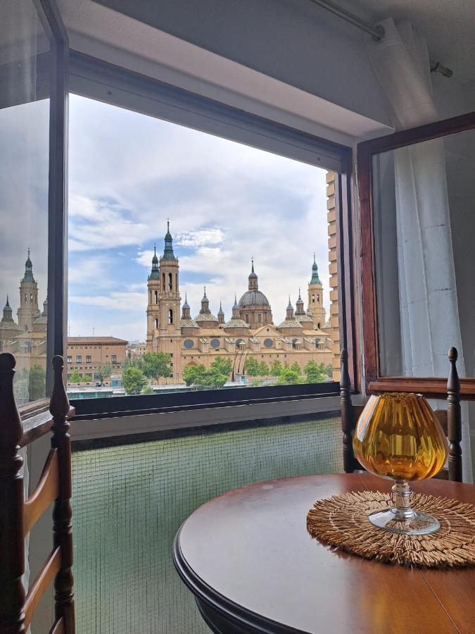 Apartamento Con Vistas Al Pilar Con Aparcamiento Privado سرقسطة المظهر الخارجي الصورة